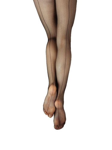 Studio Basics Fishnet Tights with Seams - Child