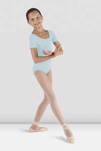 Short Sleeve Round Neck Leotard