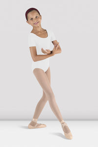 Short Sleeve Round Neck Leotard